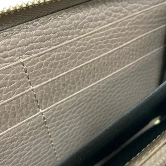 GUCCI GG Marmont Beige Dark Brown Pink Beige PVC Leather - 537-053125 - Picture 6 of 7